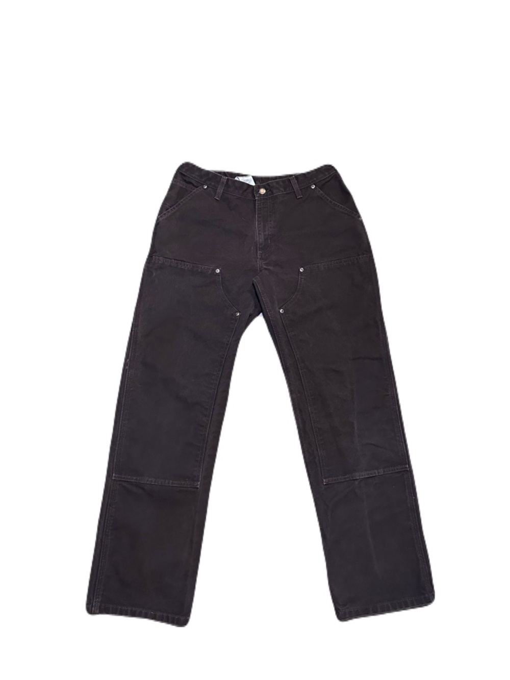 Vintage Carhartt WB136 DKB Double Knee Pants Women Size 12 fits 32x31 Carpenter